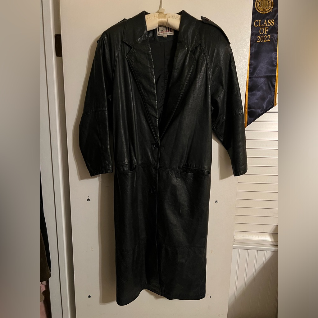 G-Iii Leather Trench Coat